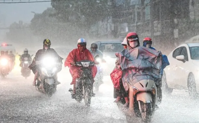Mưa lớn chưa dứt, miền Bắc lại sắp đón đợt mưa to "sầm sập" do ảnh hưởng bão số 1